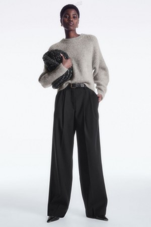 COS Larges-Leg Tailored Laine Trousers Rose | 216508-YXP