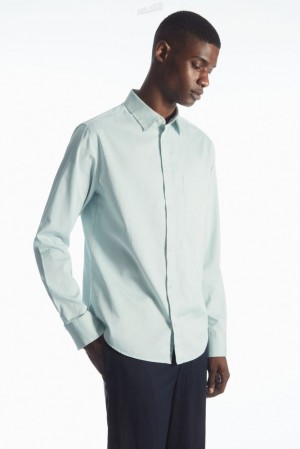 COS Patch-Pocket Shirt - Regular Blanche | 912536-IAW