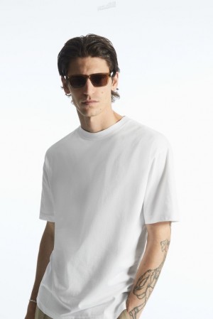 COS The Super Slouch T-Shirt Blanche | 847609-TLF