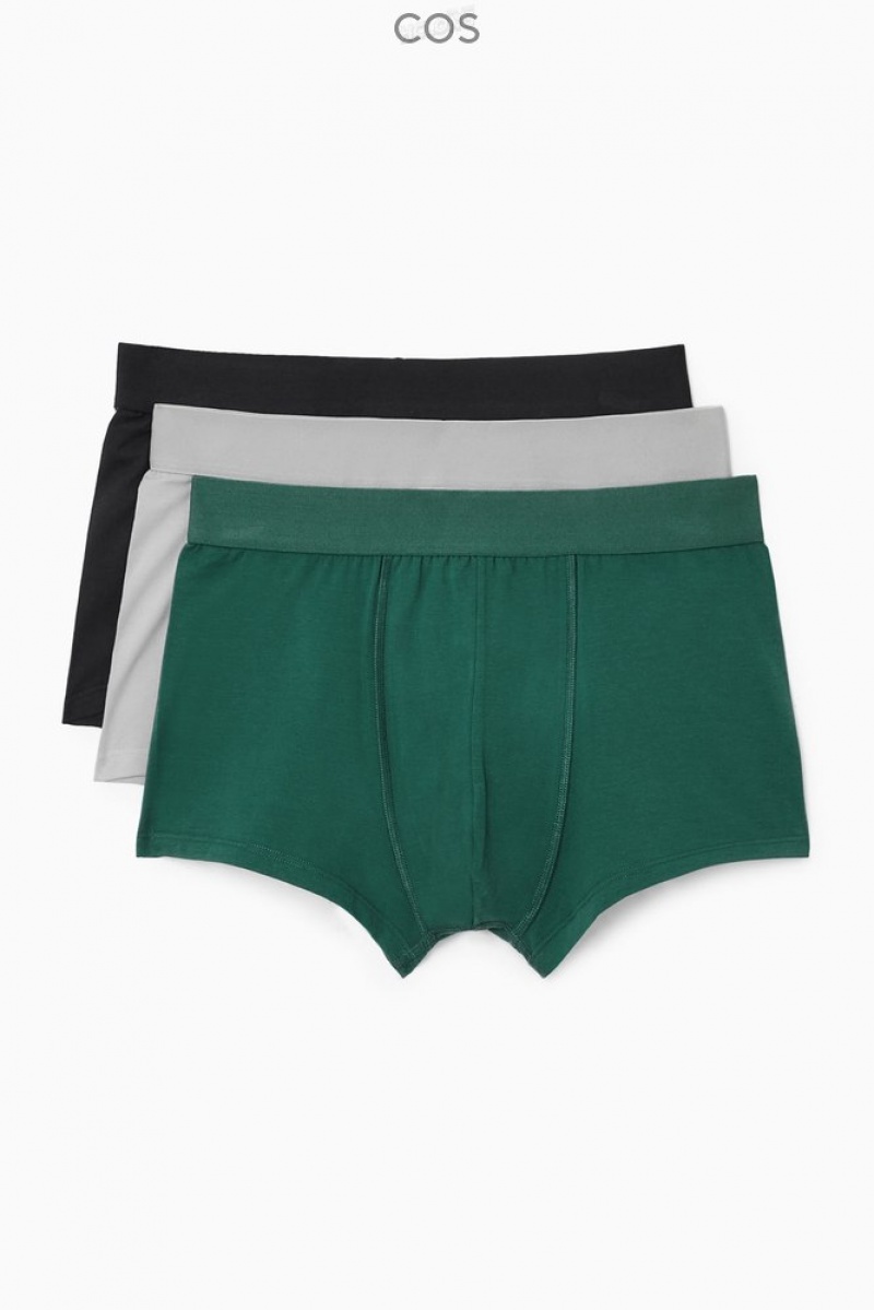 COS 3-Pack Jersey Boxer Briefs Noir | 932856-ZUY