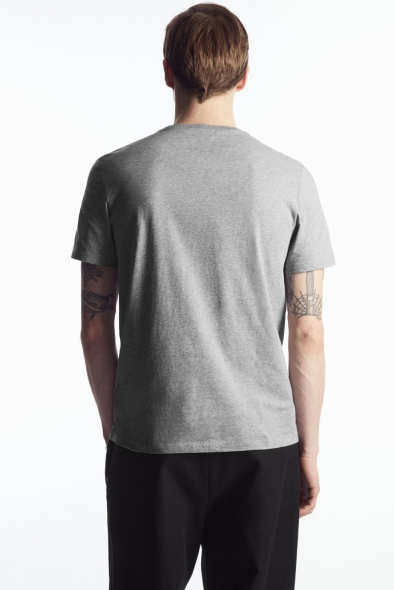 COS 3-Pack The Extra Fine T-Shirts Blanche | 915462-MRH