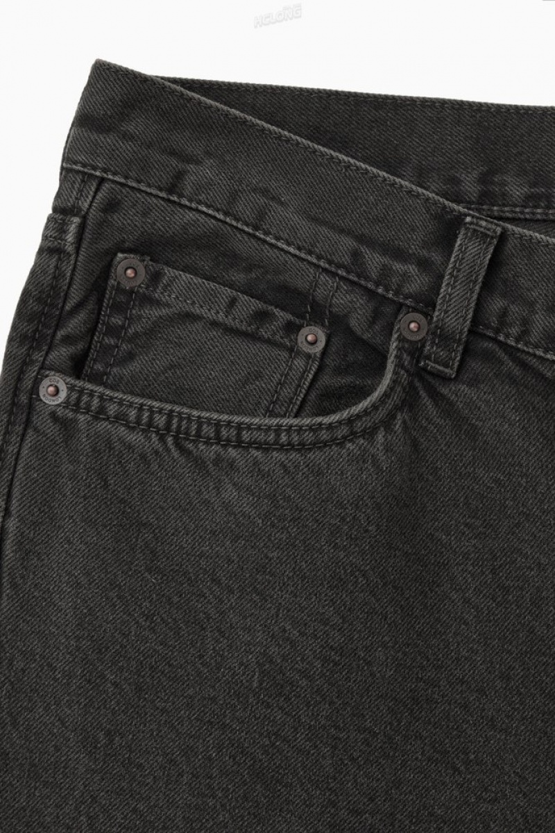 COS Amp Jeans - Droit Noir | 768153-QXU