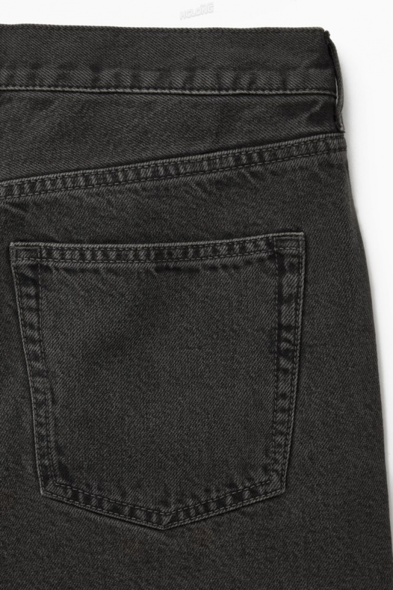 COS Amp Jeans - Droit Noir | 768153-QXU