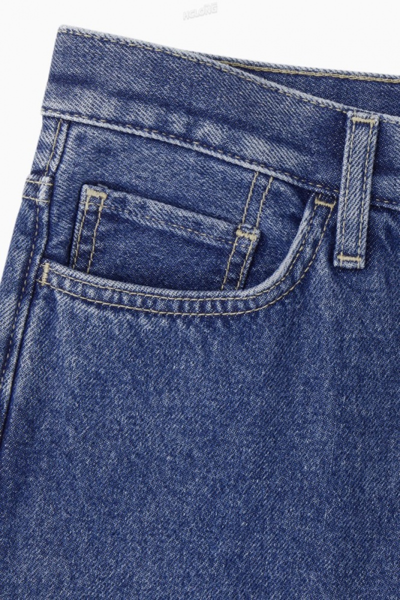 COS Arch Jeans - Tapered Bleu | 461529-VYA