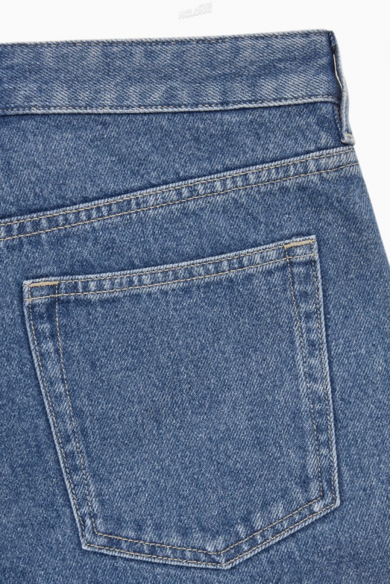 COS Arch Jeans - Tapered Bleu | 798435-NQV