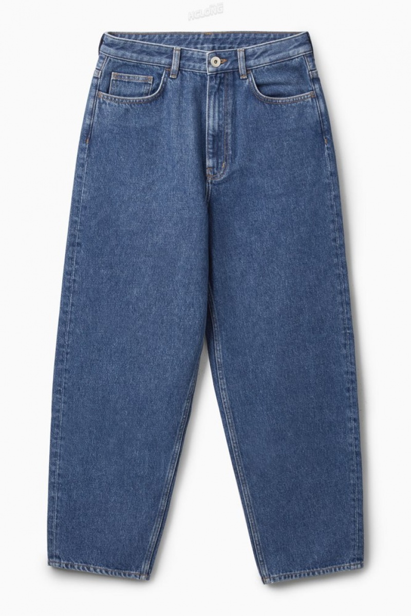 COS Arch Jeans - Tapered Bleu | 874361-NPI