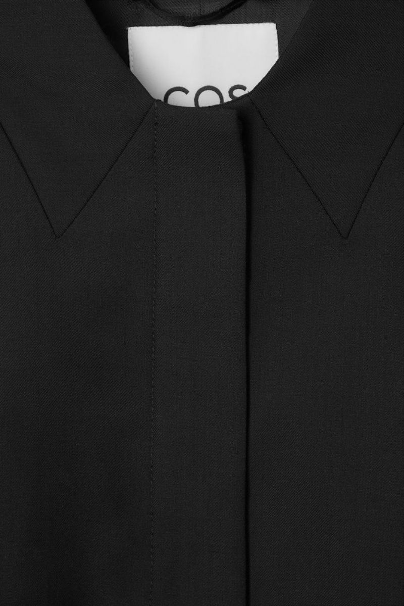 COS Deconstructed Tailored Jacket Noir | 965238-UCI