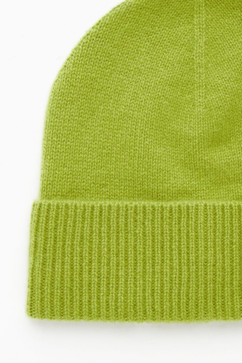 COS Pure Cashmere Beanie Noir | 819530-CBK