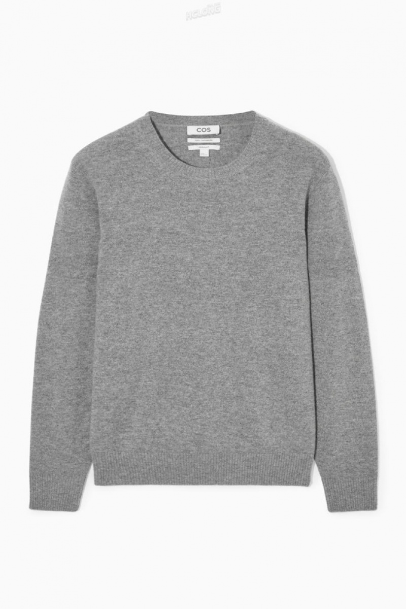 COS Pure Cashmere Jumper Bleu Marine | 716540-DFT