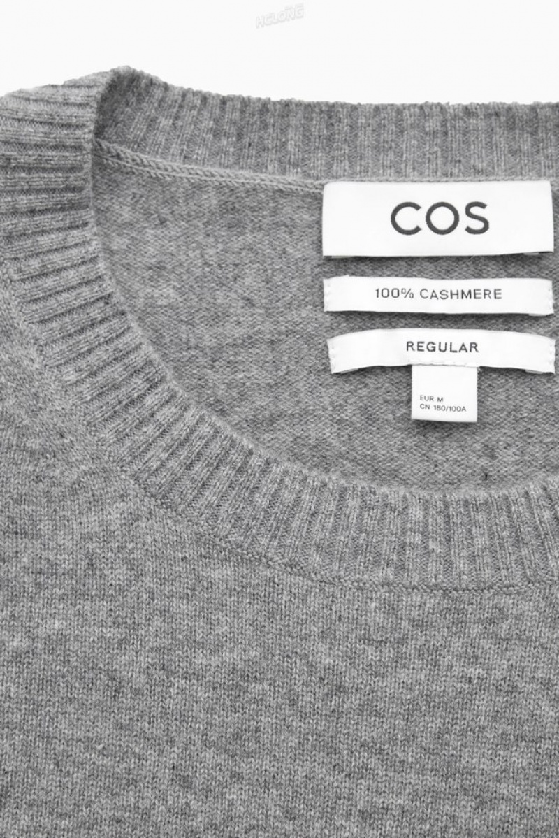 COS Pure Cashmere Jumper Bleu Marine | 716540-DFT