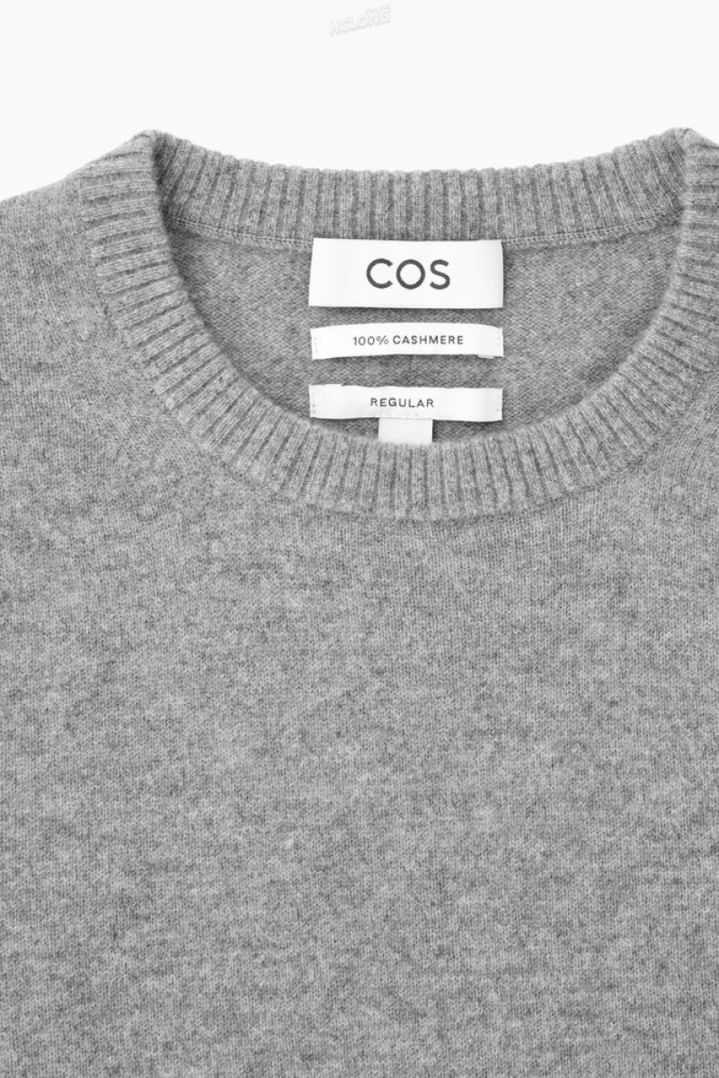 COS Pure Cashmere Jumper Bleu Marine | 716540-DFT