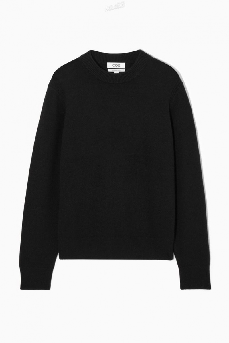 COS Pure Cashmere Jumper Noir | 310672-ENF