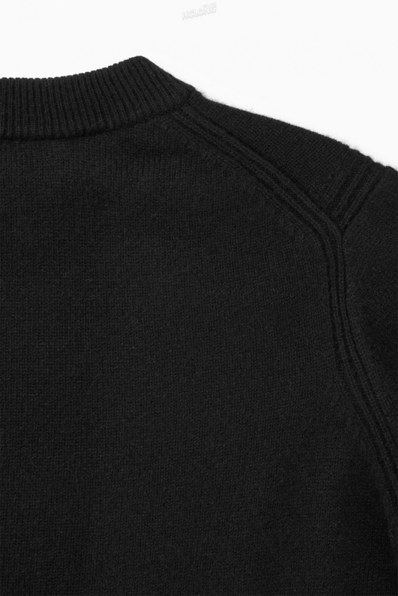 COS Pure Cashmere Jumper Noir | 310672-ENF