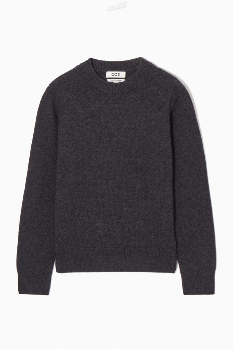 COS Pure Cashmere Jumper Noir | 409631-GSL