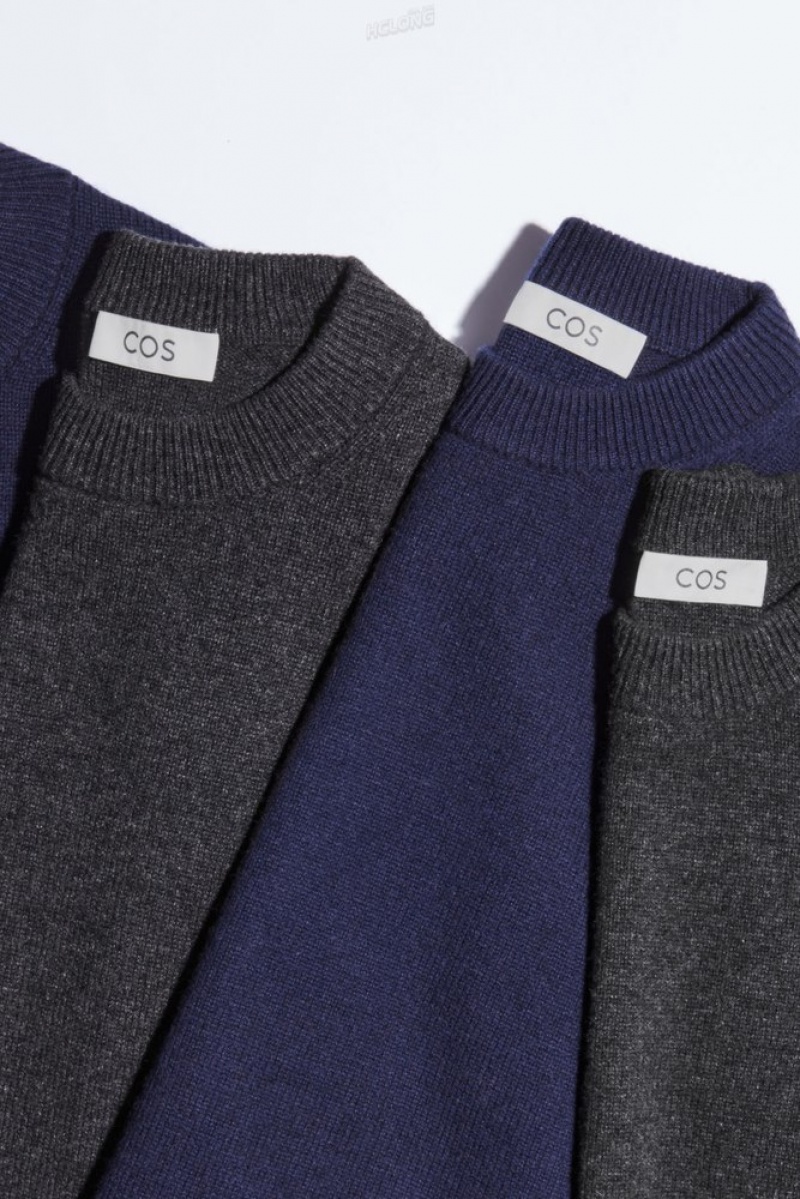 COS Pure Cashmere Jumper Noir | 409631-GSL