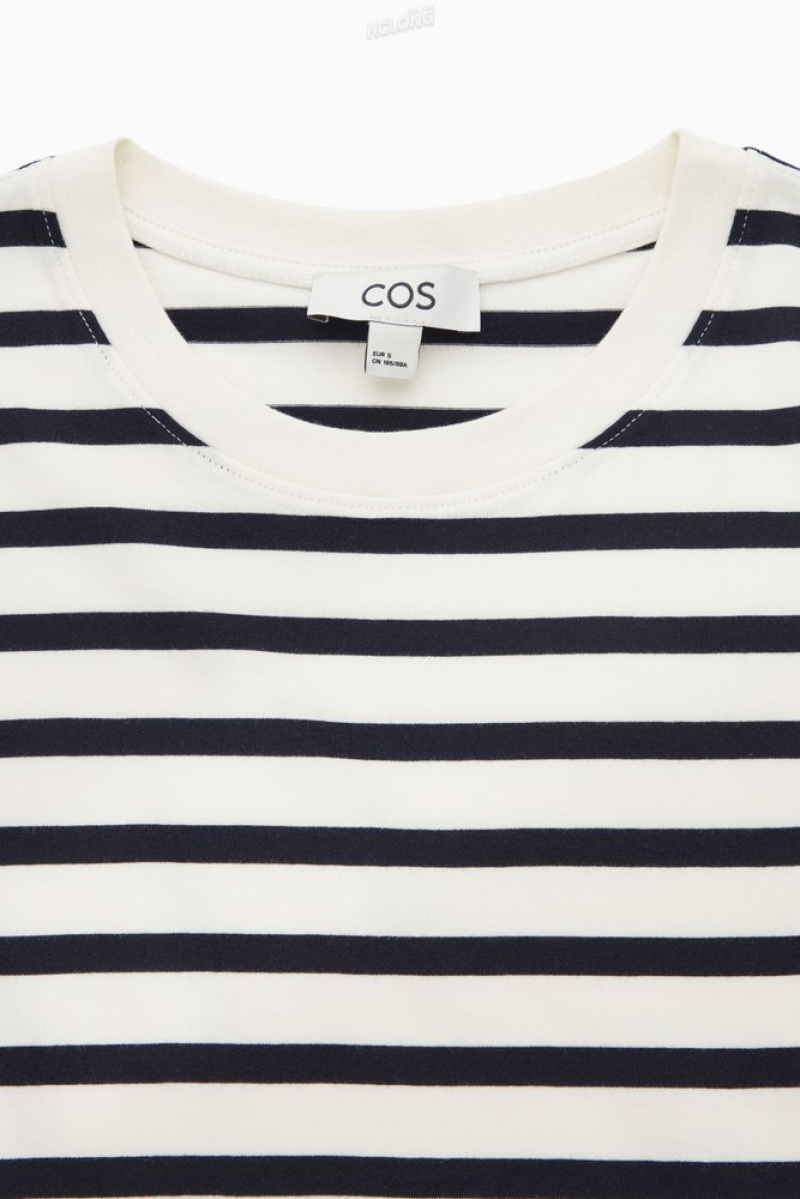 COS Regular Fit T-Shirt Blanche | 317069-IOD