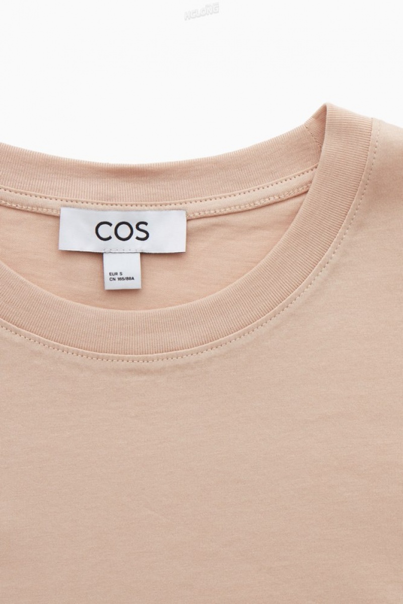 COS Regular Fit T-Shirt Blanche | 658470-SKG