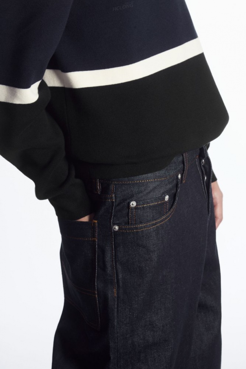 COS Rider Jeans - Larges Indigo | 259867-YAV