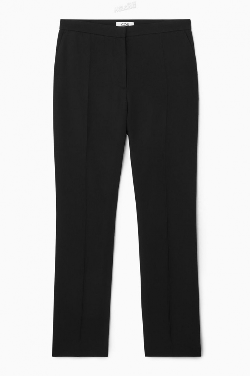 COS Slim Tailored Pants Noir | 964187-LFO