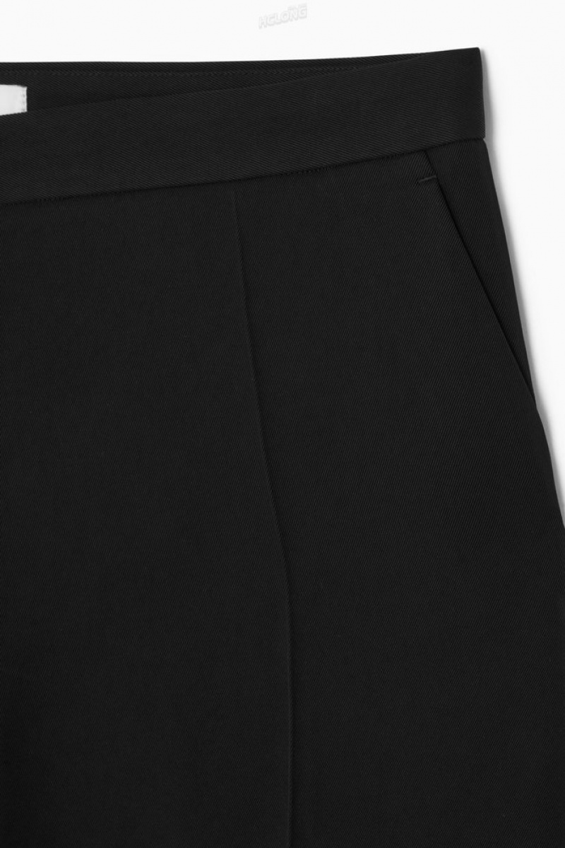 COS Slim Tailored Pants Noir | 964187-LFO