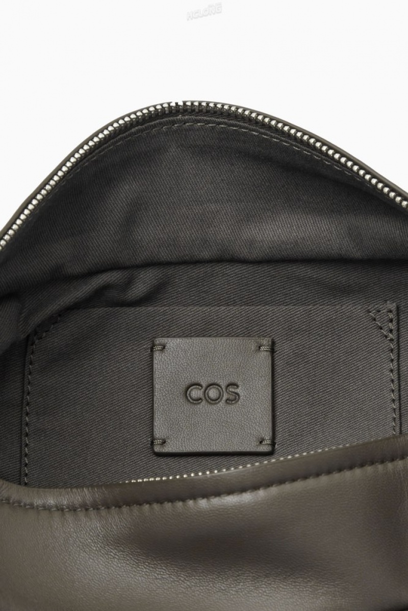 COS Swing Crossbody - Cuir Noir | 623501-EWT