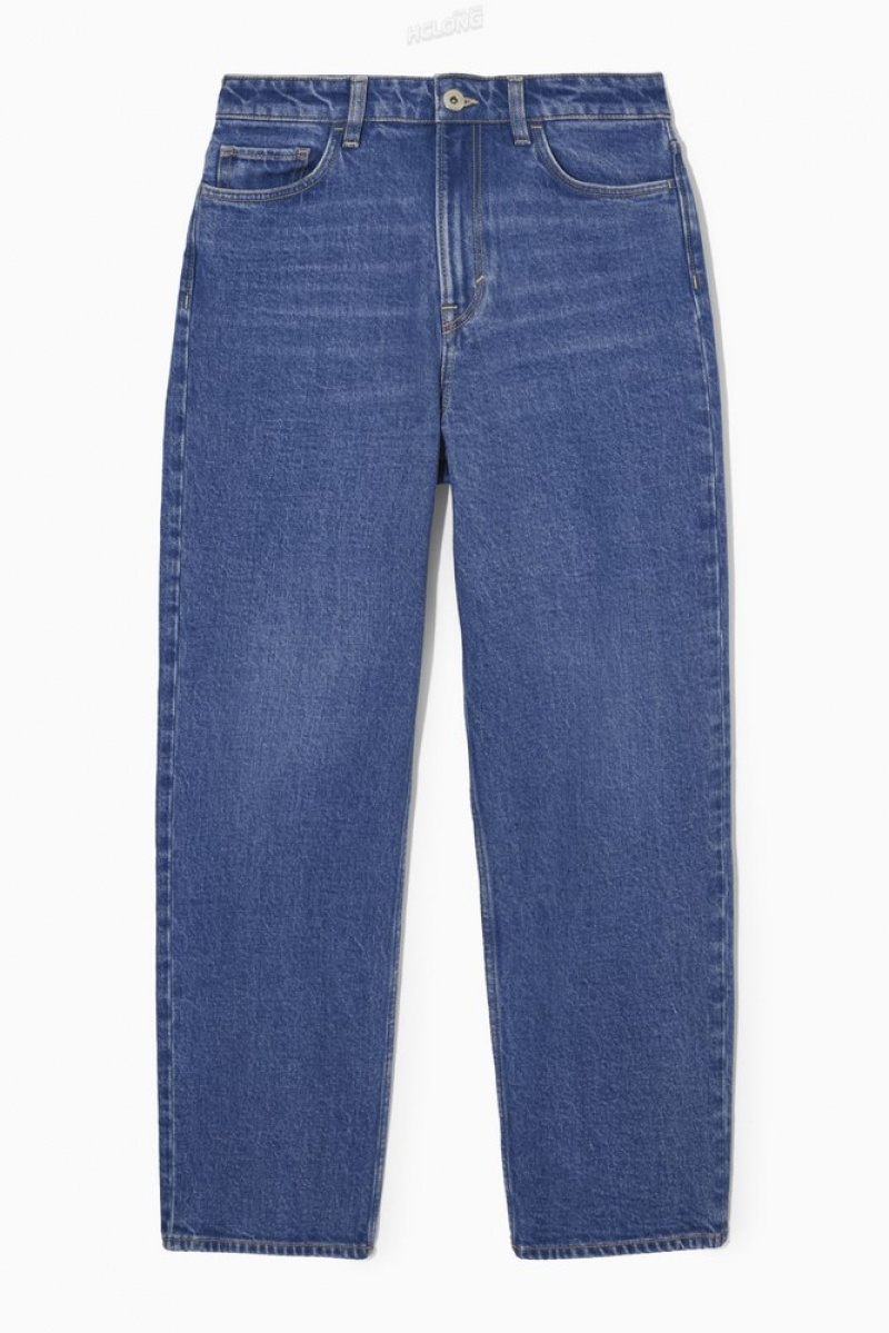 COS Symmetry Jeans - Droit Bleu | 430915-KJW