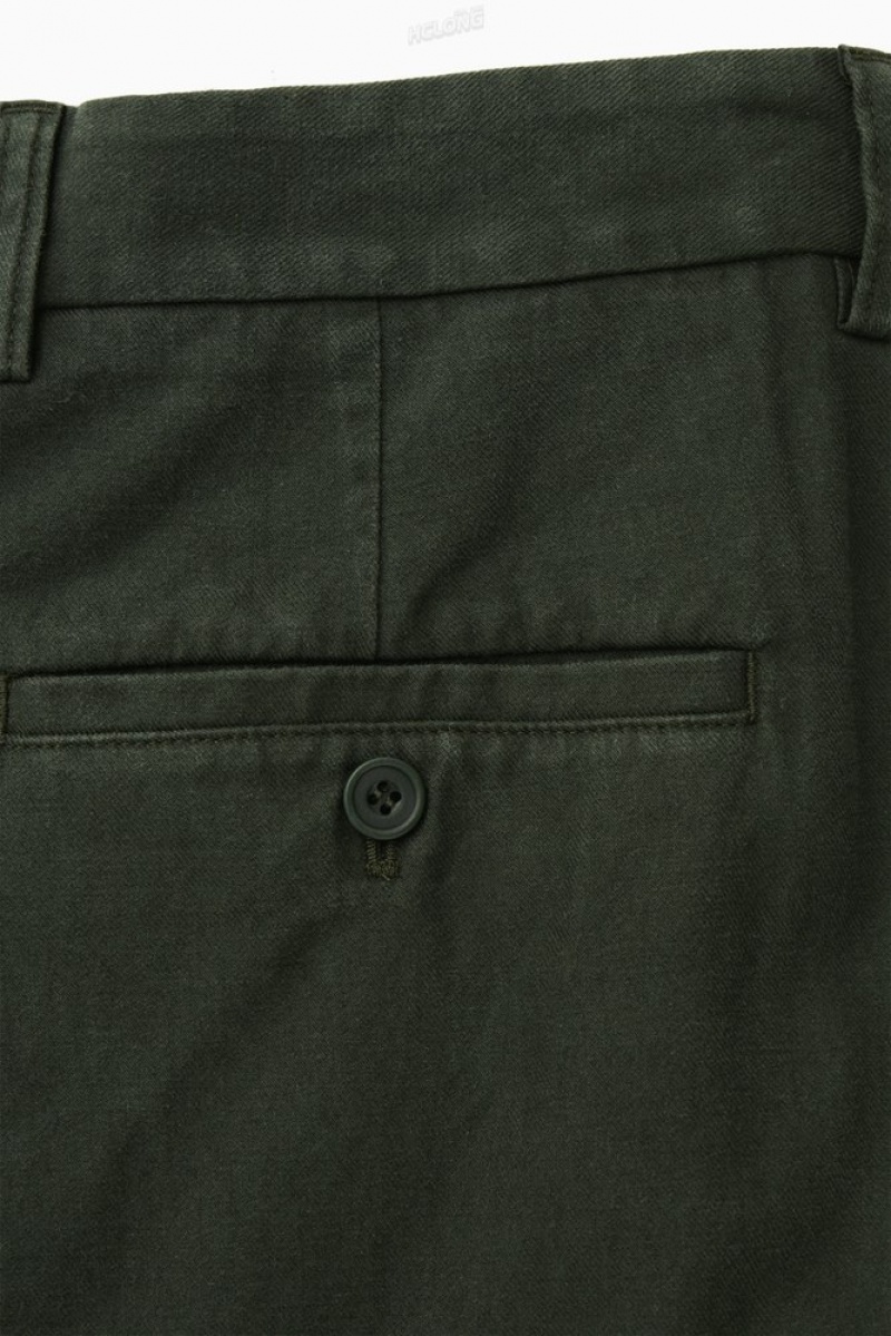 COS Tapered Utility Pants Bleu Marine | 286134-XTJ