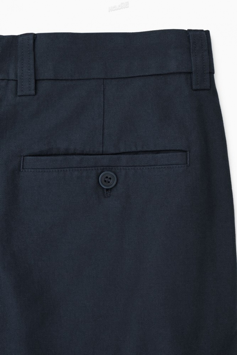 COS Tapered Utility Trousers Stone | 805437-OYI