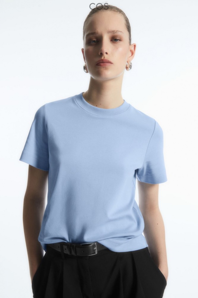 COS The Clean Cut T-Shirt Blanche | 268719-AYI