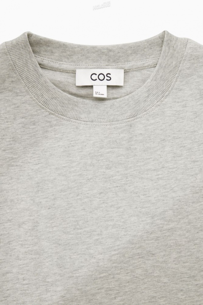 COS The Clean Cut T-Shirt Blanche | 532847-AFC