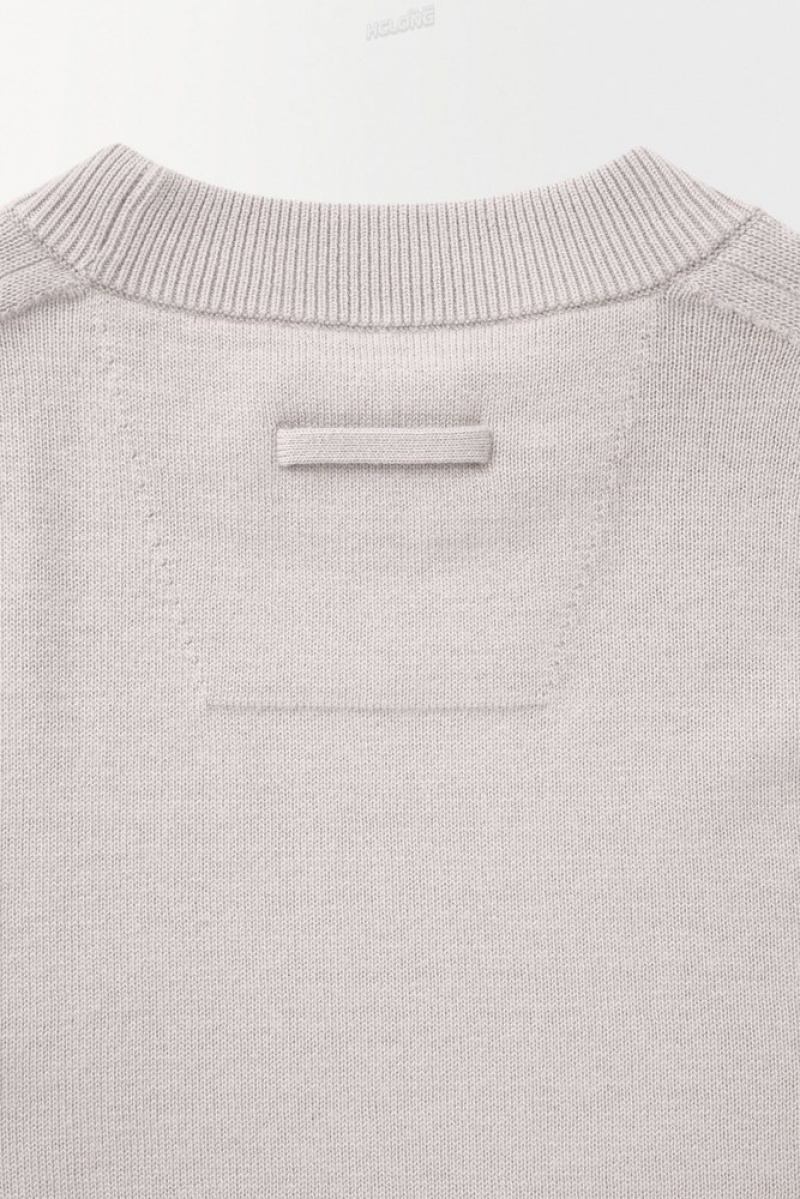 COS The Essential Cashmere Pull Beige | 320851-FLK