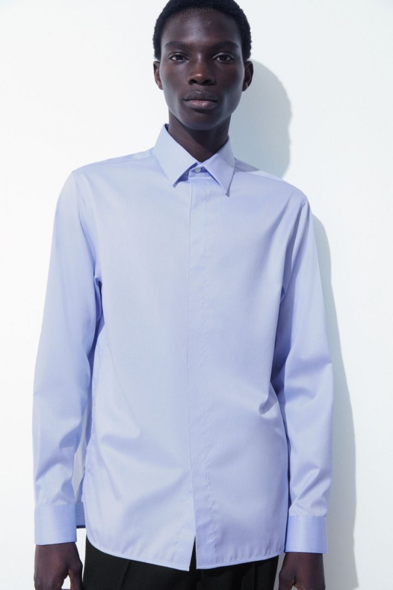 COS The Minimal Tailored Shirt Blanche | 037968-JIL