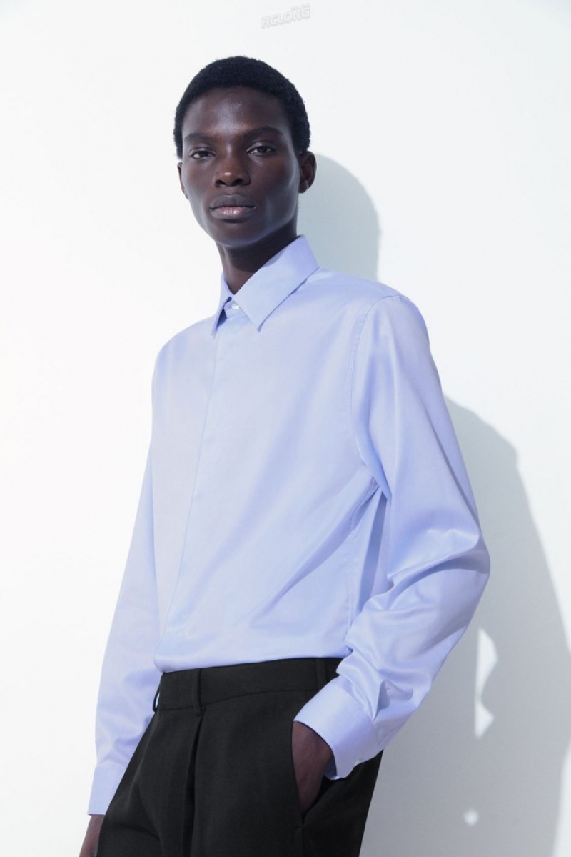 COS The Minimal Tailored Shirt Blanche | 037968-JIL