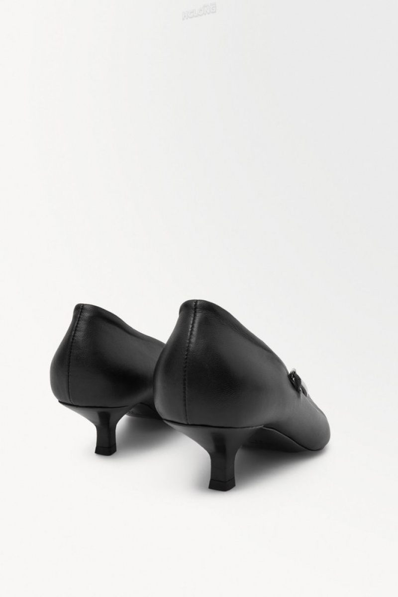 COS The Sphere Point-Embout Pumps Noir | 195084-IMH